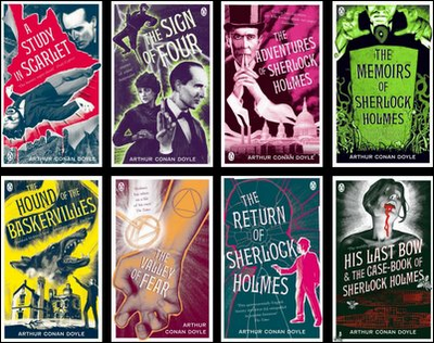 Book designs by Coralie Bickford-Smith for Penguin