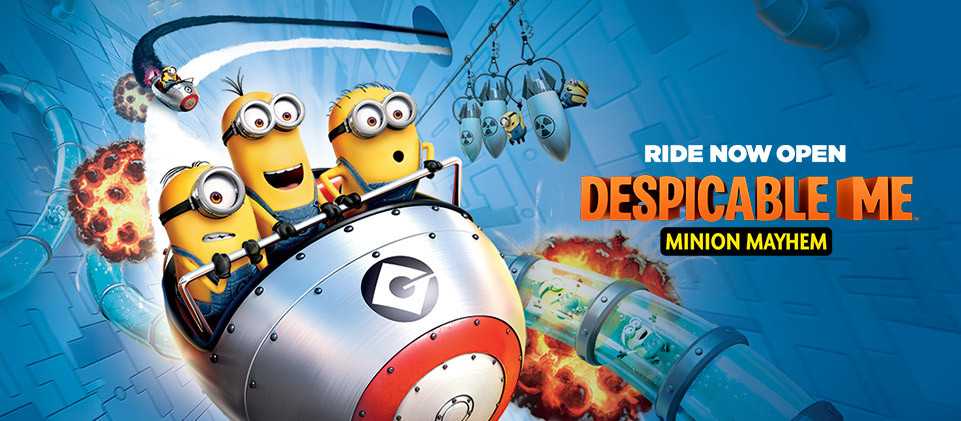 Minion Mayhem Ride (Image Courtesy of Universal Studios Hollywood)